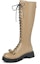 Buy But Wanita Lily Wei Kulit Tumit Tebal Hujung Bulat Zip But Penunggang XPJ-064
