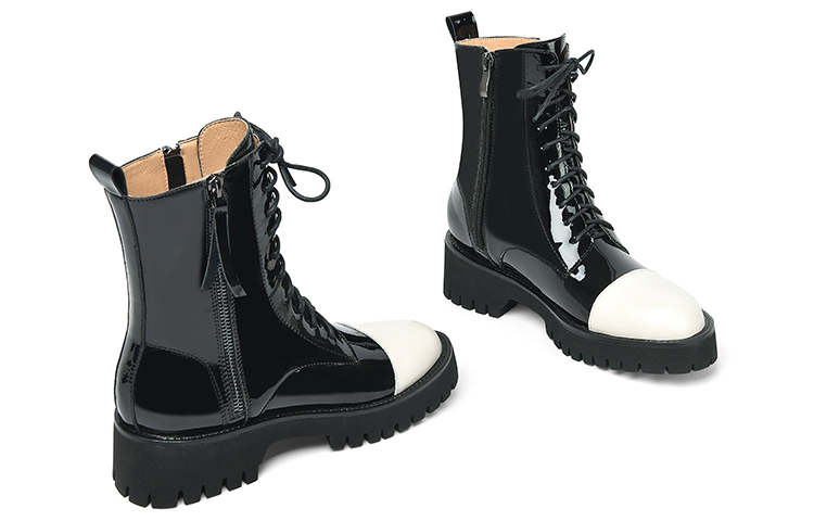 Lookbook リリーウェイ 厚底サイドジップブーツ (レディース) XPJ-059
