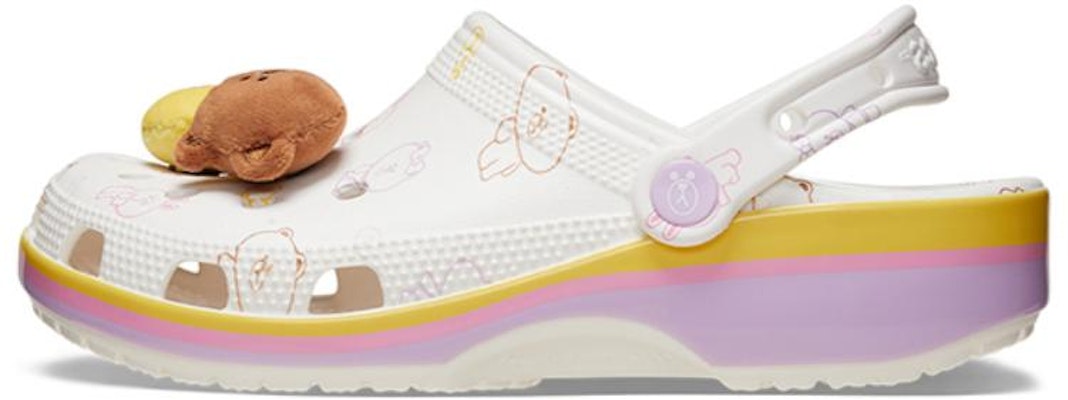 Line Friends x Crocs Classic Clog 'Brown & Friends' 209480-100 Buy Line Friends x Crocs Classic Clog 'Brown & Friends' 209480-100