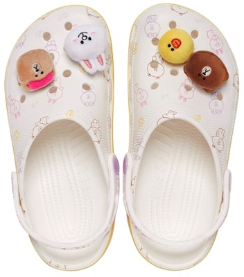 Line 朋友 x Crocs 經典便鞋 'Brown & Friends' 209480-100 Order Line 朋友 x Crocs 經典便鞋 'Brown & Friends' 209480-100