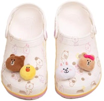 LINE FRIENDS × Crocs クラシック クロッグ ブラウン&フレンズ 209480-100 Lookbook LINE FRIENDS × Crocs クラシック クロッグ ブラウン&フレンズ 209480-100