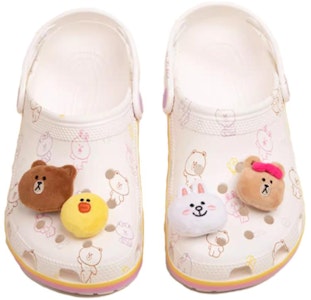 LINE FRIENDS × Crocs クラシック クロッグ ブラウン&フレンズ 209480-100 Lookbook LINE FRIENDS × Crocs クラシック クロッグ ブラウン&フレンズ 209480-100