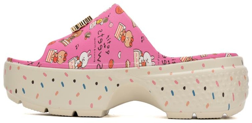 라인프렌즈 x 크록스 스톰프 슬라이드 '쁘띠 스위츠' 209828-2Y2 Buy 라인프렌즈 x 크록스 스톰프 슬라이드 '쁘띠 스위츠' 209828-2Y2