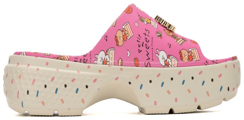 라인프렌즈 x 크록스 스톰프 슬라이드 '쁘띠 스위츠' 209828-2Y2 Order 라인프렌즈 x 크록스 스톰프 슬라이드 '쁘띠 스위츠' 209828-2Y2