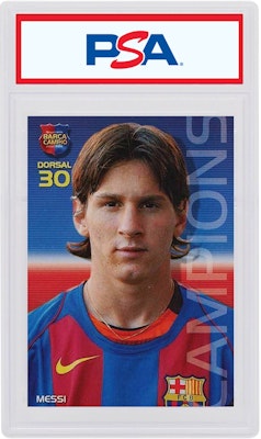 Lionel Messi 2004 Panini Sports Mega Cracks Barca- Accion #35 Buy Lionel Messi 2004 Panini Sports Mega Cracks Barca- Accion #35