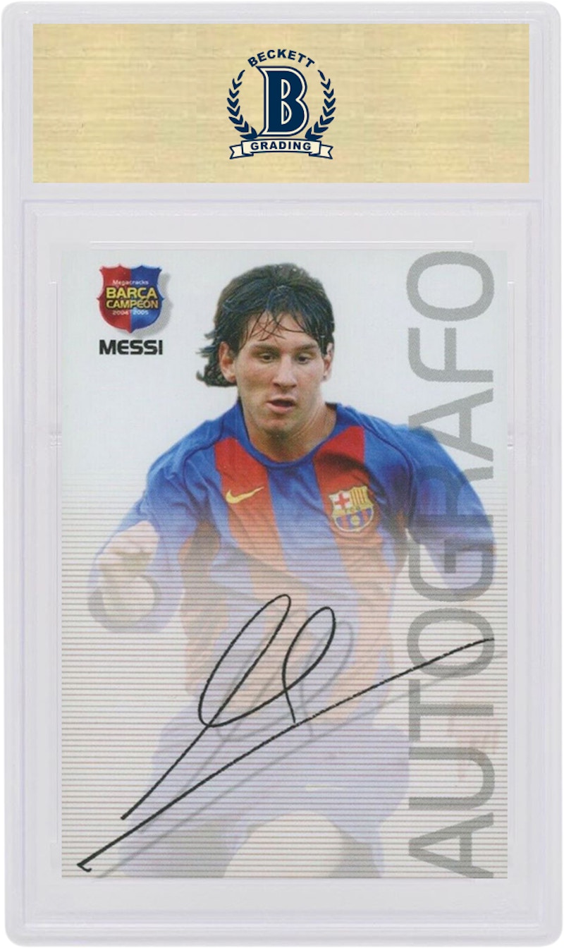 Lionel Messi 2004 Panini Sports Megacrack Barca Campeon #89 圖 2