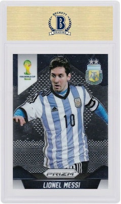 Lionel Messi 2014 Panini Prizm World Cup #12 Order Lionel Messi 2014 Panini Prizm World Cup #12