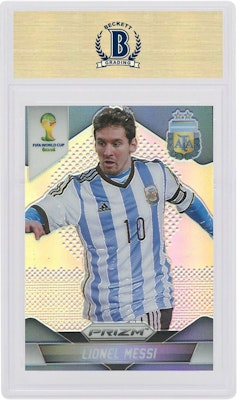 Lionel Messi 2014 Panini Prizm World Cup Silver #12 Order Lionel Messi 2014 Panini Prizm World Cup Silver #12