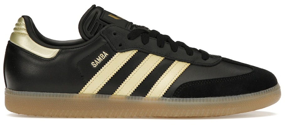 Lionel Messi x adidas originals Samba 時尚舒適 防滑耐磨 低筒 板鞋 男女同款 黑金色 Buy Lionel Messi x adidas originals Samba 時尚舒適 防滑耐磨 低筒 板鞋 男女同款 黑金色