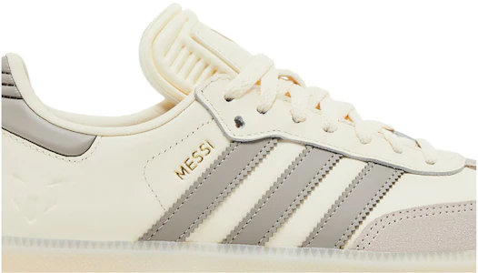 Lookbook Lionel Messi x adidas Samba Indoor ''Bianco Crema'' JQ0266