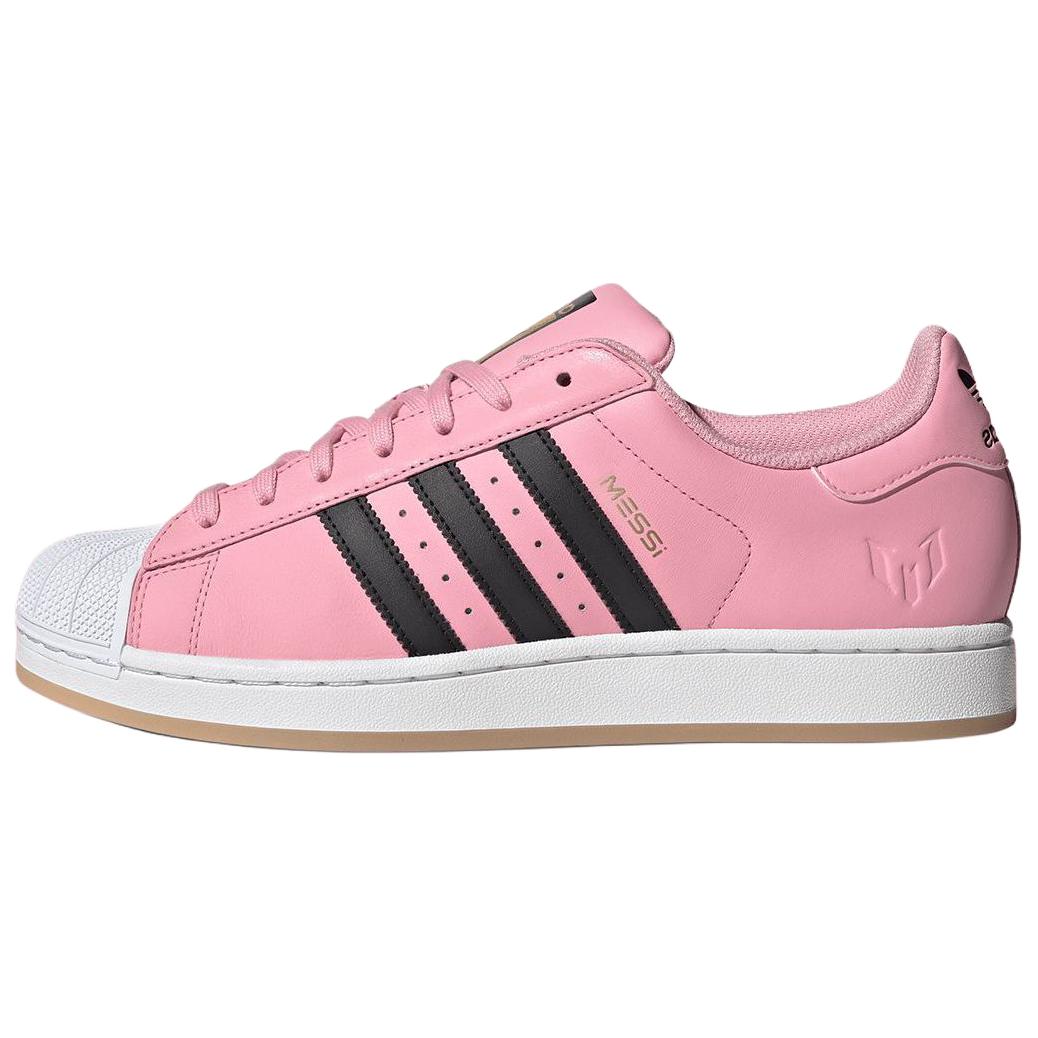 Lionel Messi x adidas Superstar Inter Miami CF Pink/Black Casual Sneakers Mens JR1520