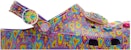 Lisa Frank x Crocs Classic Clog 'Ungu Neon Pelbagai Hati' 207736-573