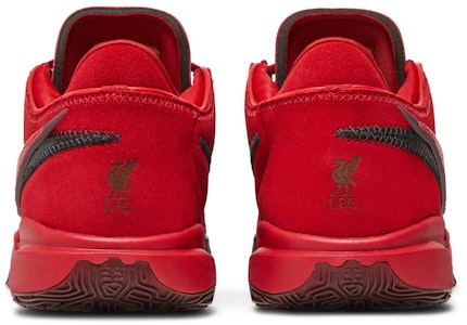 Liverpool F.C. x Nike LeBron 20 EP 'Merah' Sneakers DV1190-600 Details for Liverpool F.C. x Nike LeBron 20 EP 'Merah' Sneakers DV1190-600