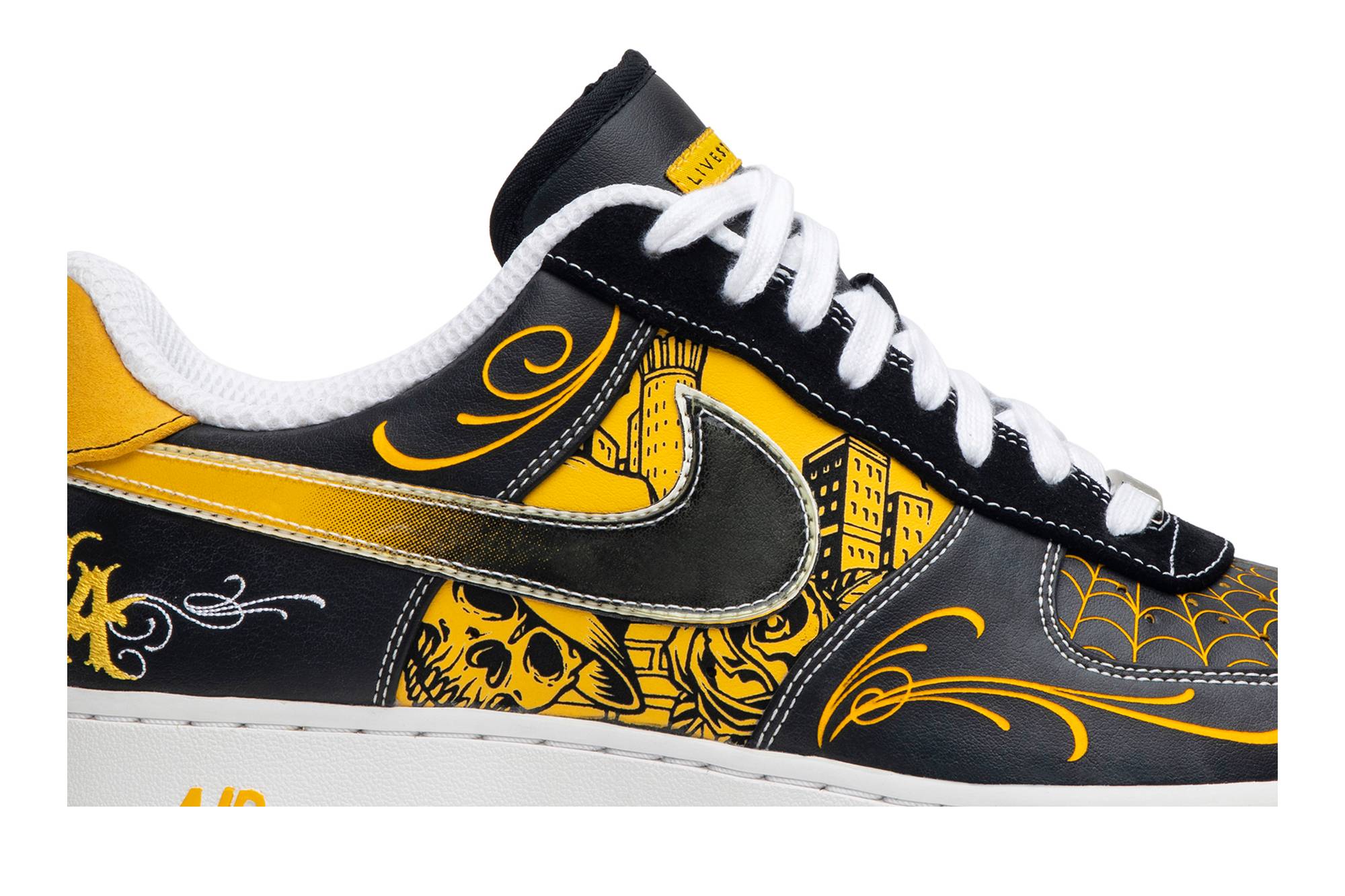 Order Livestrong x Nike Air Force 1 Low Supreme TZ LAF 'Mr. Cartoon' Sepatu Pria 378126-071