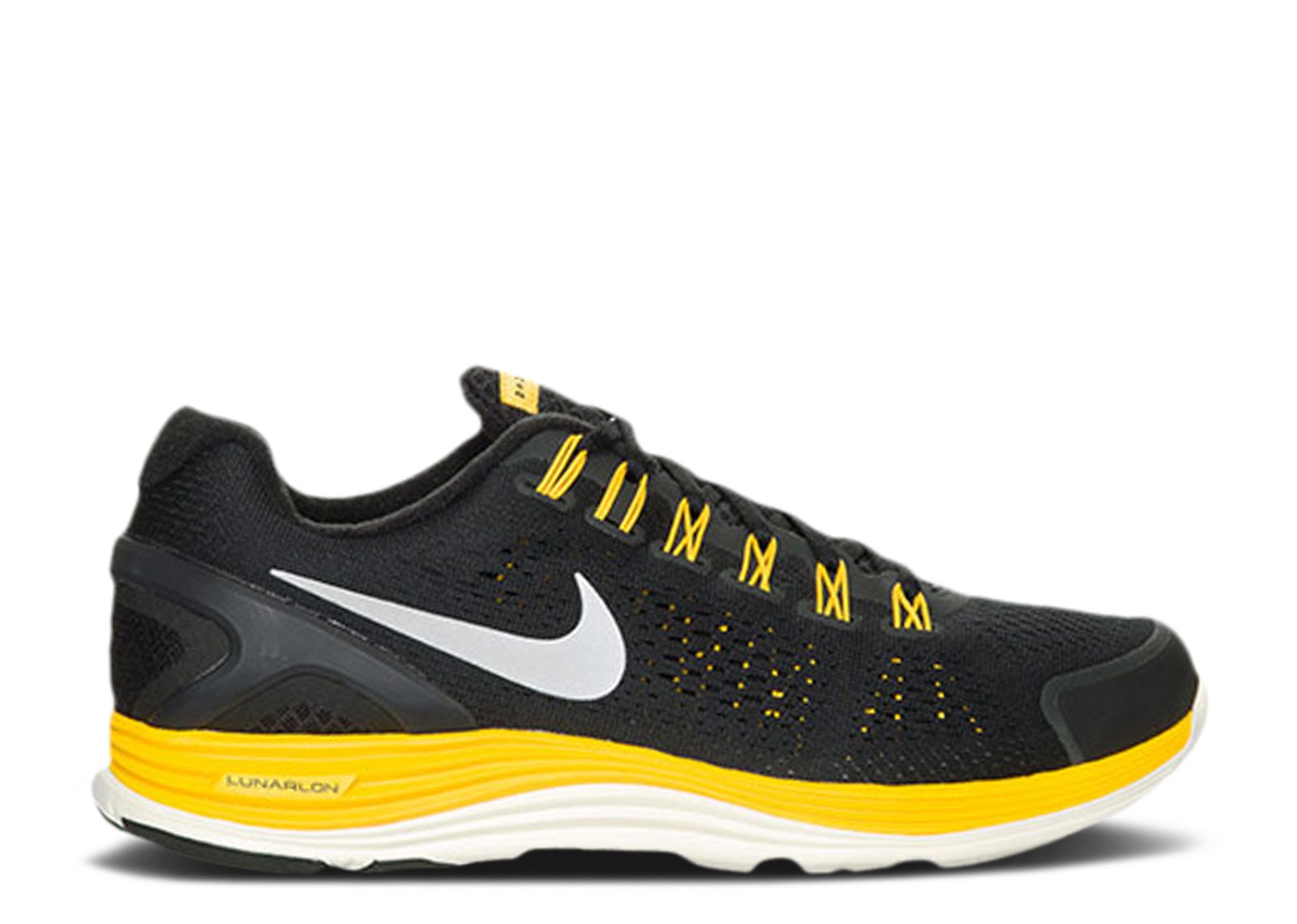 Livestrong x Nike LunarGlide+ 4 LAF 'Black Varsity Maize' 529150-007