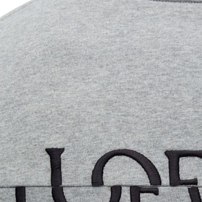 LOEWE 灰色刺繡不對稱標誌短袖T恤。 H526Y22XB2-1440 Purchase LOEWE 灰色刺繡不對稱標誌短袖T恤。 H526Y22XB2-1440