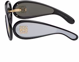 LOEWE Black Irregular Wave Frame Design Sunglasses LW40108I@0001C 192337136399 LOEWE Black Irregular Wave Frame Design Sunglasses LW40108I@0001C 192337136399
