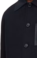 Purchase LOEWE 黑色口袋贴布单排扣休闲夹克 H526Y03WBE-1100