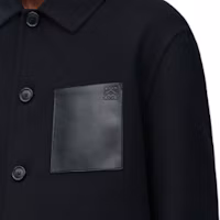 Details for LOEWE 黑色口袋贴布单排扣休闲夹克 H526Y03WBE-1100