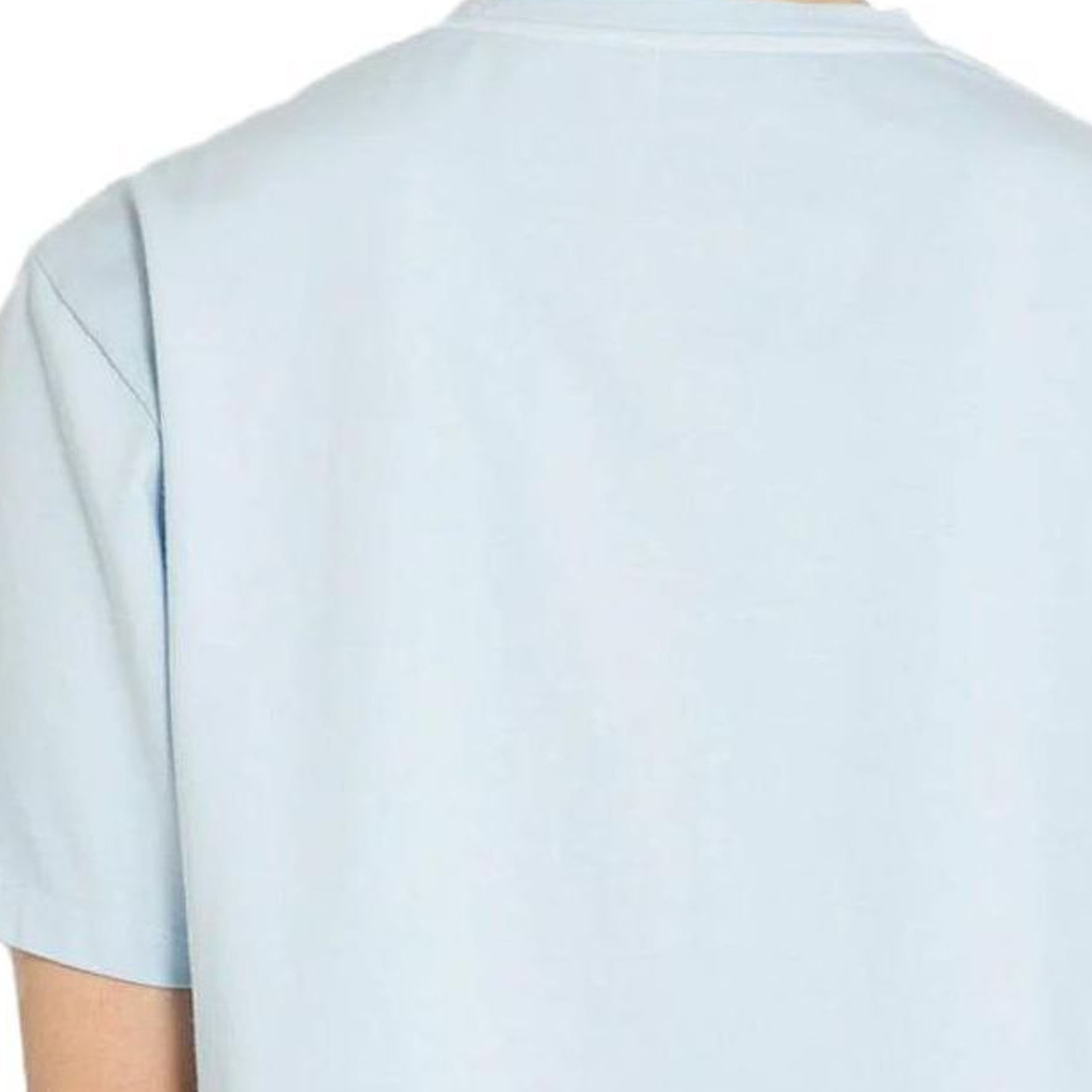 Sizing Camiseta LOEWE Azul Sólido con Bordado de Letras. H526Y22XA4-6410