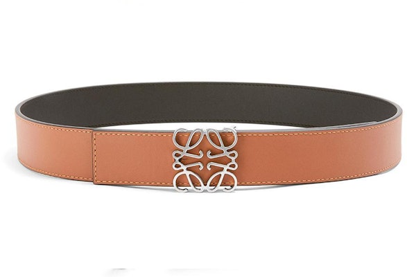 LOEWE 双面Anagram牛皮腰带 黑色/棕色 3.5cm E619Z20X03-1555 Lookbook LOEWE 双面Anagram牛皮腰带 黑色/棕色 3.5cm E619Z20X03-1555