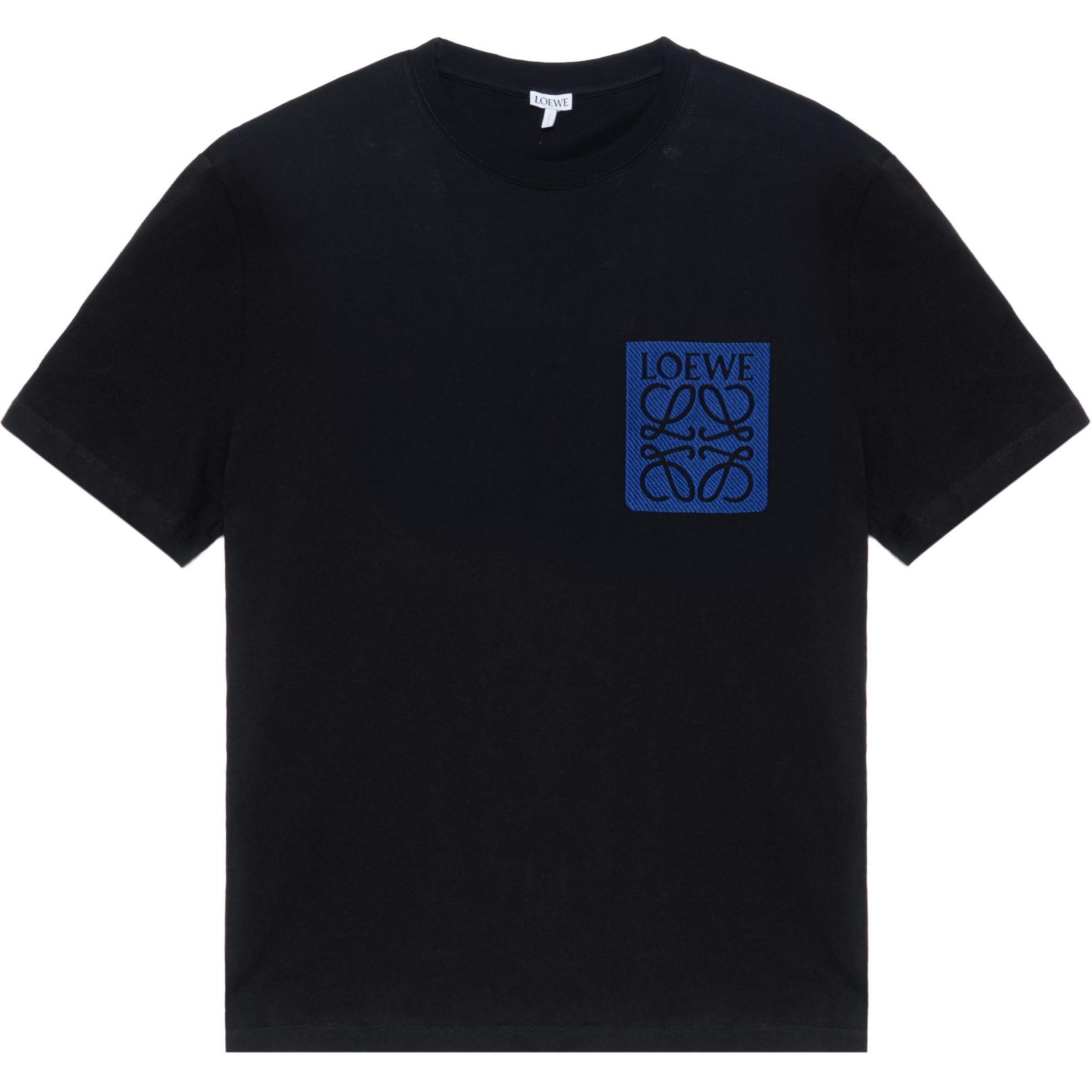 LOEWE  Graphic Embroidered Loose Fit Crew Neck Short Sleeve Tee H526Y22XAT-1100