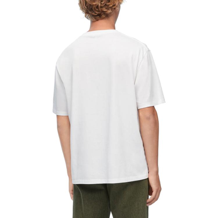 Purchase LOEWE 刺繡圖案寬鬆版型短袖圓領T恤 H526Y22XAT-1100