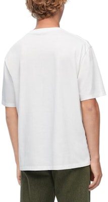 LOEWE Baju-T Sulaman Grafik Longgar Leher Bulat Lengan Pendek. H526Y22XAT-1100 Purchase LOEWE Baju-T Sulaman Grafik Longgar Leher Bulat Lengan Pendek. H526Y22XAT-1100