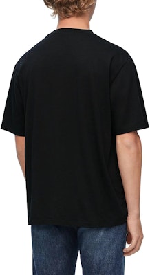 LOEWE Baju-T Sulaman Grafik Longgar Leher Bulat Lengan Pendek. H526Y22XAT-1100 2