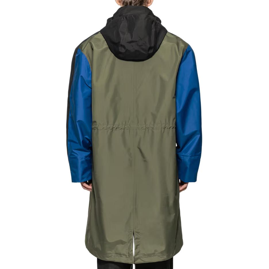 Purchase 로에베 그린 컬러블록 집업 후드 롱슬리브 루즈핏 재킷. H2101151NU