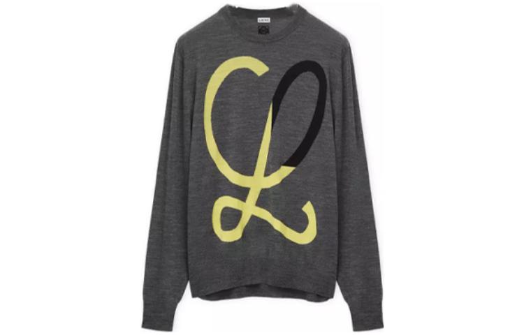 Order LOEWE 格紋針織長袖圓領毛衣 H526Y14KDJ-1145