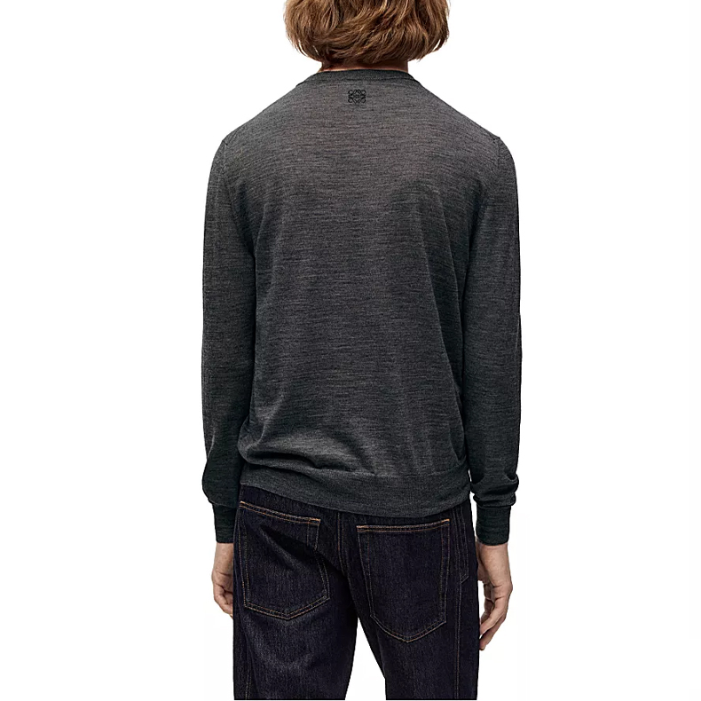 Purchase LOEWE 格紋針織長袖圓領毛衣 H526Y14KDJ-1145