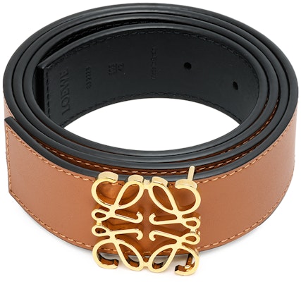 LOEWE 双面皮带 带标志性扣环 棕色/黑色 3.5厘米. E619Z20X032544 Details for LOEWE 双面皮带 带标志性扣环 棕色/黑色 3.5厘米. E619Z20X032544