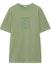 Buy Camiseta LOEWE Slim Fit Cuello Redondo con Logo en Verde Caqui. H526Y22XB8-1889
