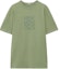 Order Camiseta LOEWE Slim Fit Cuello Redondo con Logo en Verde Caqui. H526Y22XB8-1889