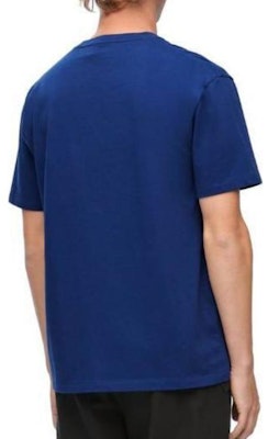 LOEWE 素色短袖圓領修身T恤 藍色 H526Y22XB8-5160 Shop LOEWE 素色短袖圓領修身T恤 藍色 H526Y22XB8-5160