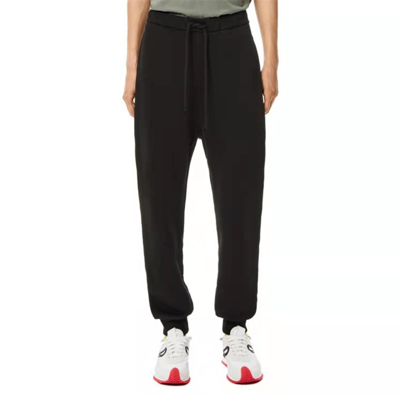 LOEWE  Solid Color Knit Jogger Sweatpants Black. H526Y27J10-1100 圖 3