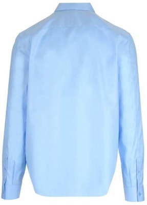 LOEWE 素色長袖襯衫 藍色 H526Y05WB1-5690 Lookbook LOEWE 素色長袖襯衫 藍色 H526Y05WB1-5690