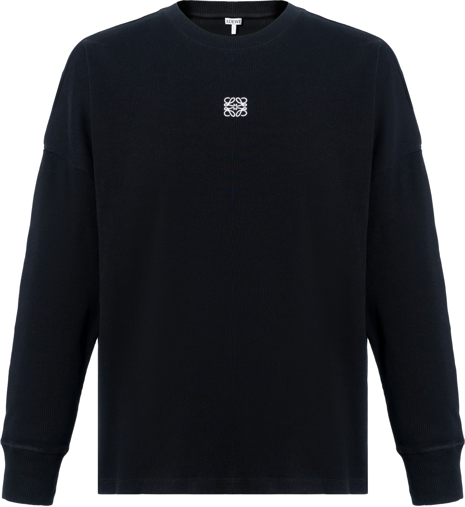 loewe-solid-color-loose-fit-long-sleeve-black-t-shirt-h526-y22-xay-1100