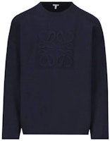 LOEWE 纯色宽松圆领长袖卫衣 海军蓝 H526Y14KEE-5110 Order LOEWE 纯色宽松圆领长袖卫衣 海军蓝 H526Y14KEE-5110