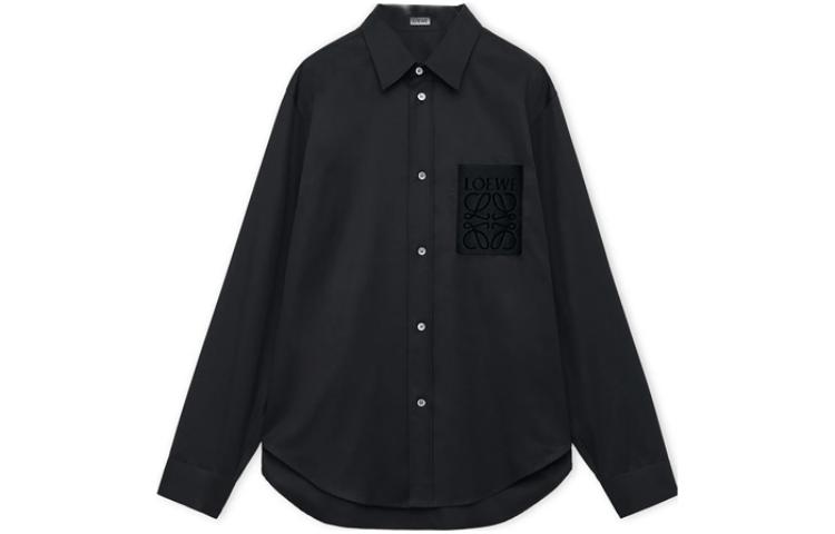 LOEWE  Solid Color Single-Breasted Casual Long-Sleeve Shirt H526Y05X46-1100