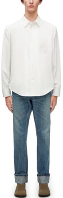 LOEWE 素色單排扣休閒長袖襯衫 H526Y05X46-1100 Lookbook LOEWE 素色單排扣休閒長袖襯衫 H526Y05X46-1100