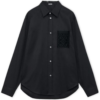 LOEWE 素色單排扣休閒長袖襯衫 H526Y05X46-1100 Details for LOEWE 素色單排扣休閒長袖襯衫 H526Y05X46-1100