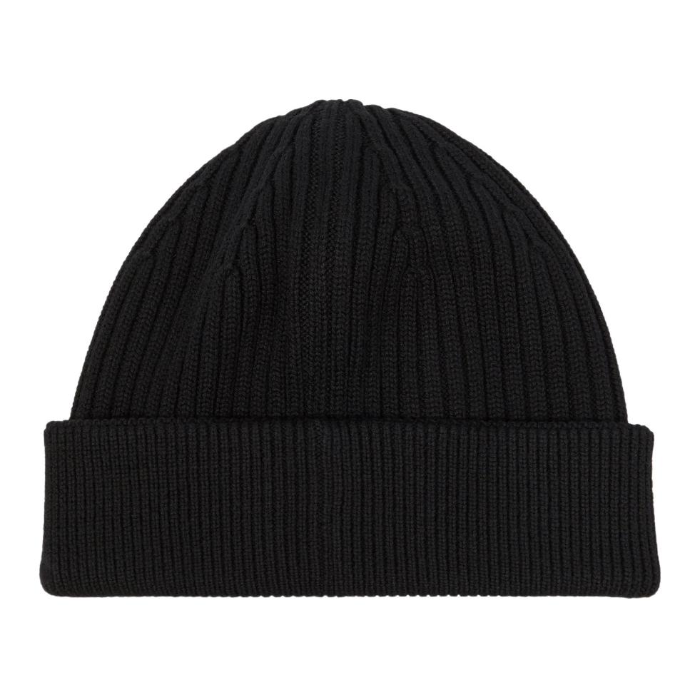 Lookbook 로에베 로고 액센트 울 비니 블랙. F540257X23