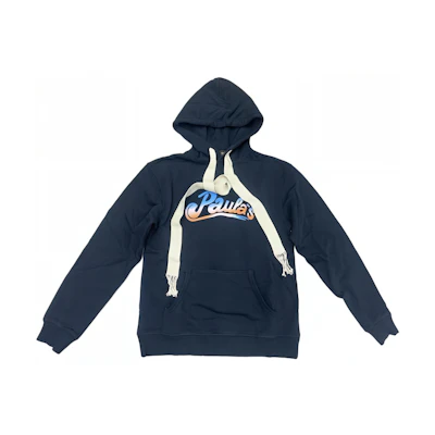 LOEWE Alphabet Print Drawstring Hoodie Unisex Black H616341X39-BLACK