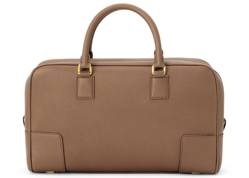 Order Tas LOEWE Amazona 28 Kulit Anak Sapi Lembut Coklat Kakao