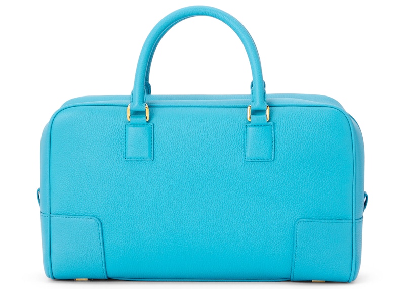 Order Tas LOEWE Amazona 28 Kulit Anak Sapi Cyan Lembut