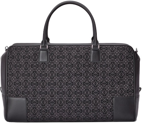 LOEWE Amazona 44 Bag in Anagram Jacquard Anthracite/Black Order LOEWE Amazona 44 Bag in Anagram Jacquard Anthracite/Black