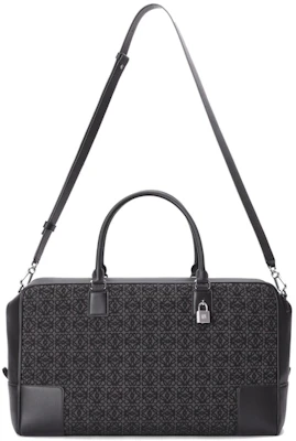 Bolso LOEWE Amazona 44 en Anagrama Jacquard Antracita/Negro Lookbook Bolso LOEWE Amazona 44 en Anagrama Jacquard Antracita/Negro