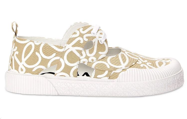 LOEWE Anagram Canvas Low Top 'Beige' 圖 2
